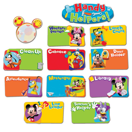 EUREKA Mickey Mouse Clubhouse Handy Helpers Job Chart Mini Bulletin Board St 847100